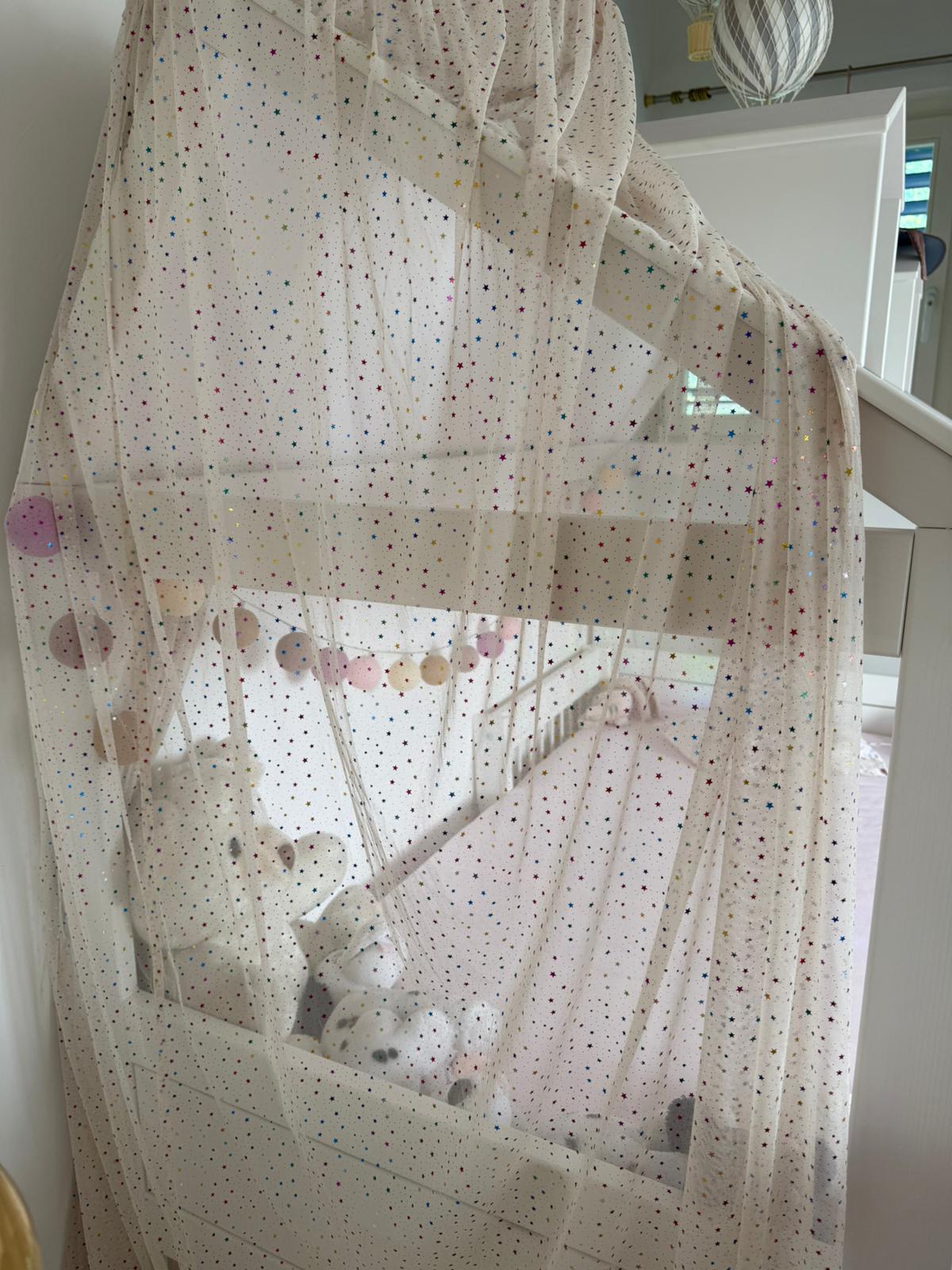 Konges Sløjd: Betthimmel Baldachin "Etoile multi sparkle"