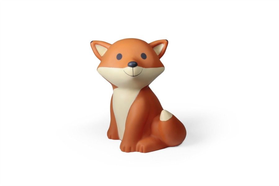 Atelier Pierre Junior : Tirelire Renard orange