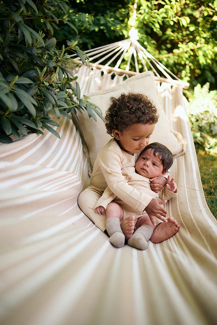 Coffret cadeau de naissance "Premium" neutre | 6 pièces