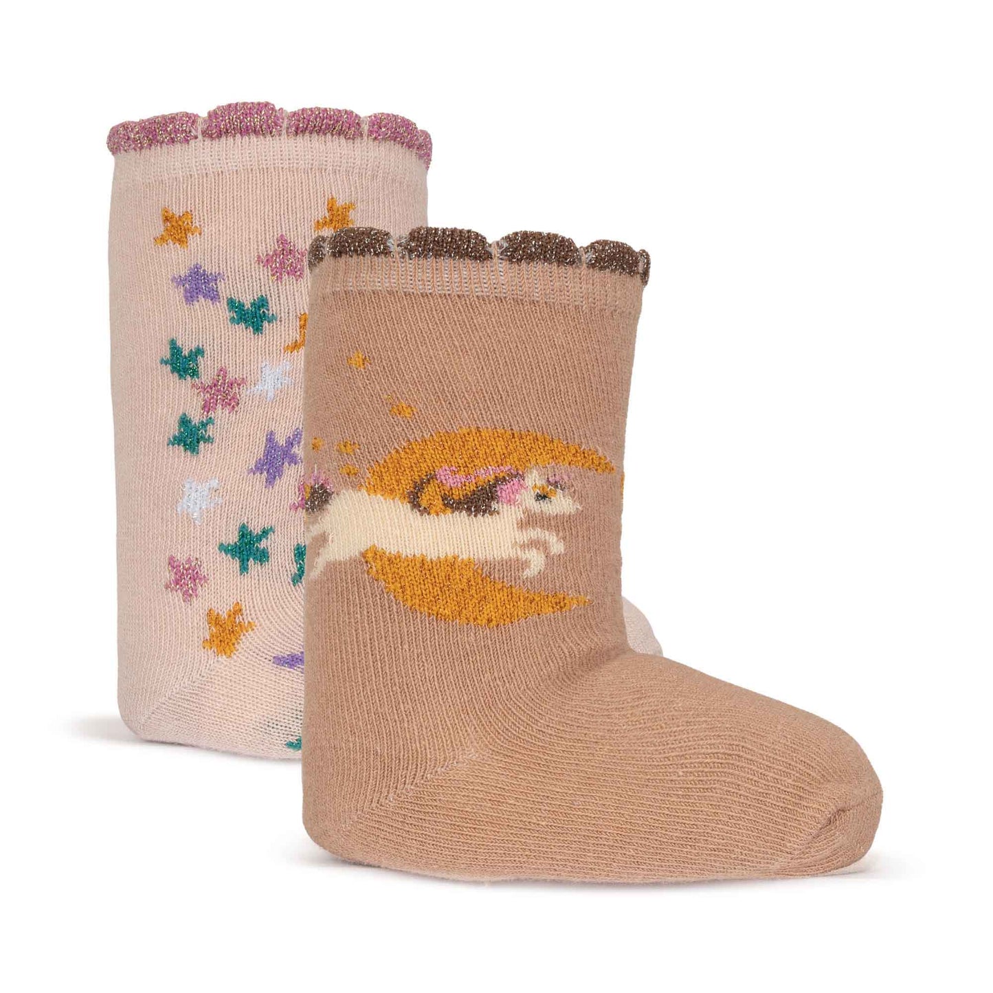 Konges Sløjd : Chaussettes "Licorne" - Lot de 2