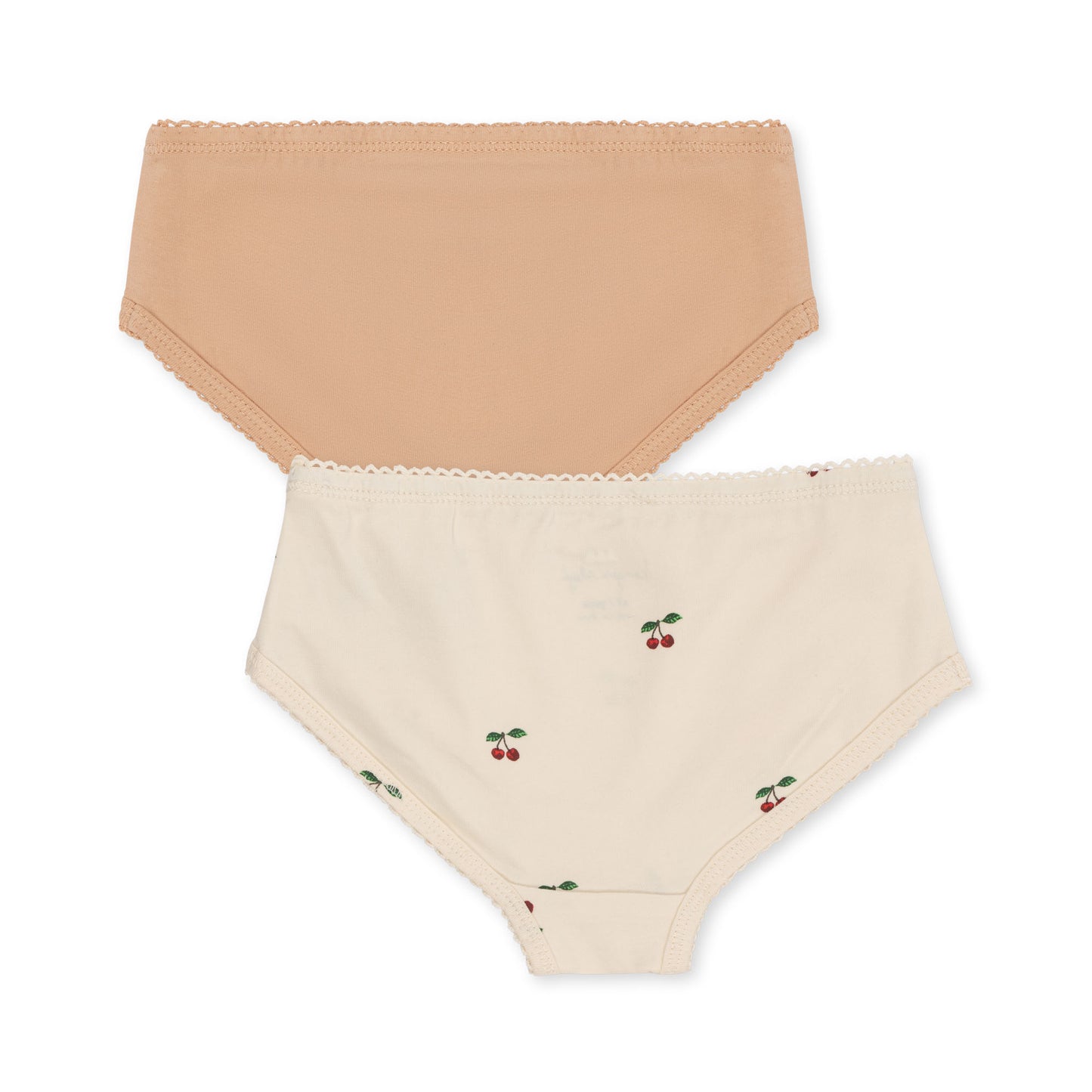 Konges Sløjd: Basic Unterhose 2er-Pack "Cherry/Toasted Almond"