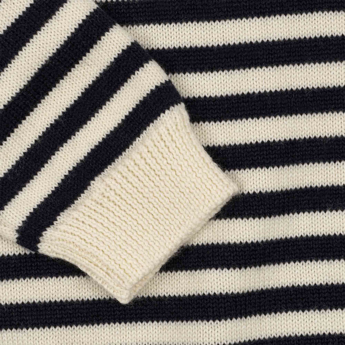 Konges Sløjd : Pull en mérinos "Heart Stripe"