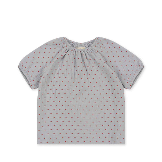 Konges Sløjd: Blouse "Irma" Du Coeur Glacier