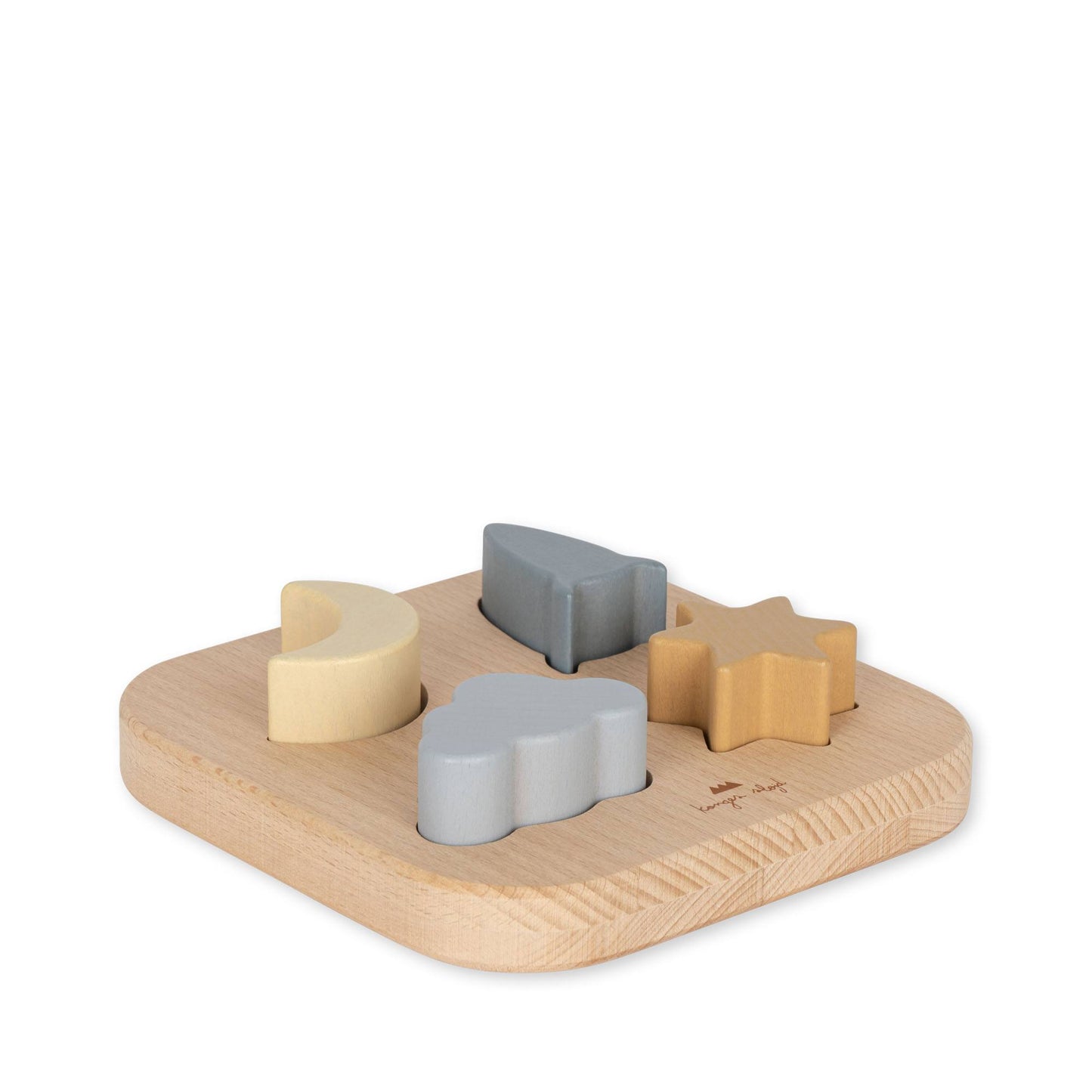 Konges Sløjd : Puzzle/jeu de formes "Sky" 4 pièces