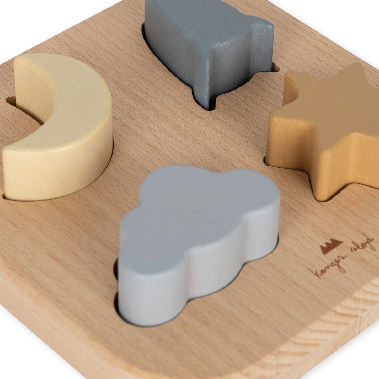Konges Sløjd : Puzzle/jeu de formes "Sky" 4 pièces