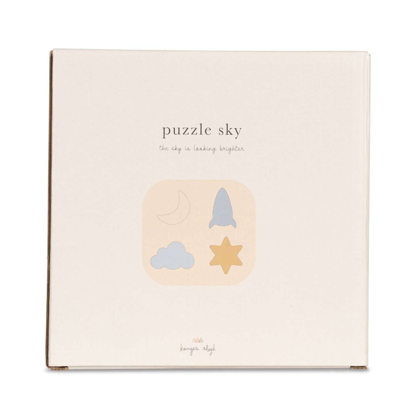 Konges Sløjd : Puzzle/jeu de formes "Sky" 4 pièces