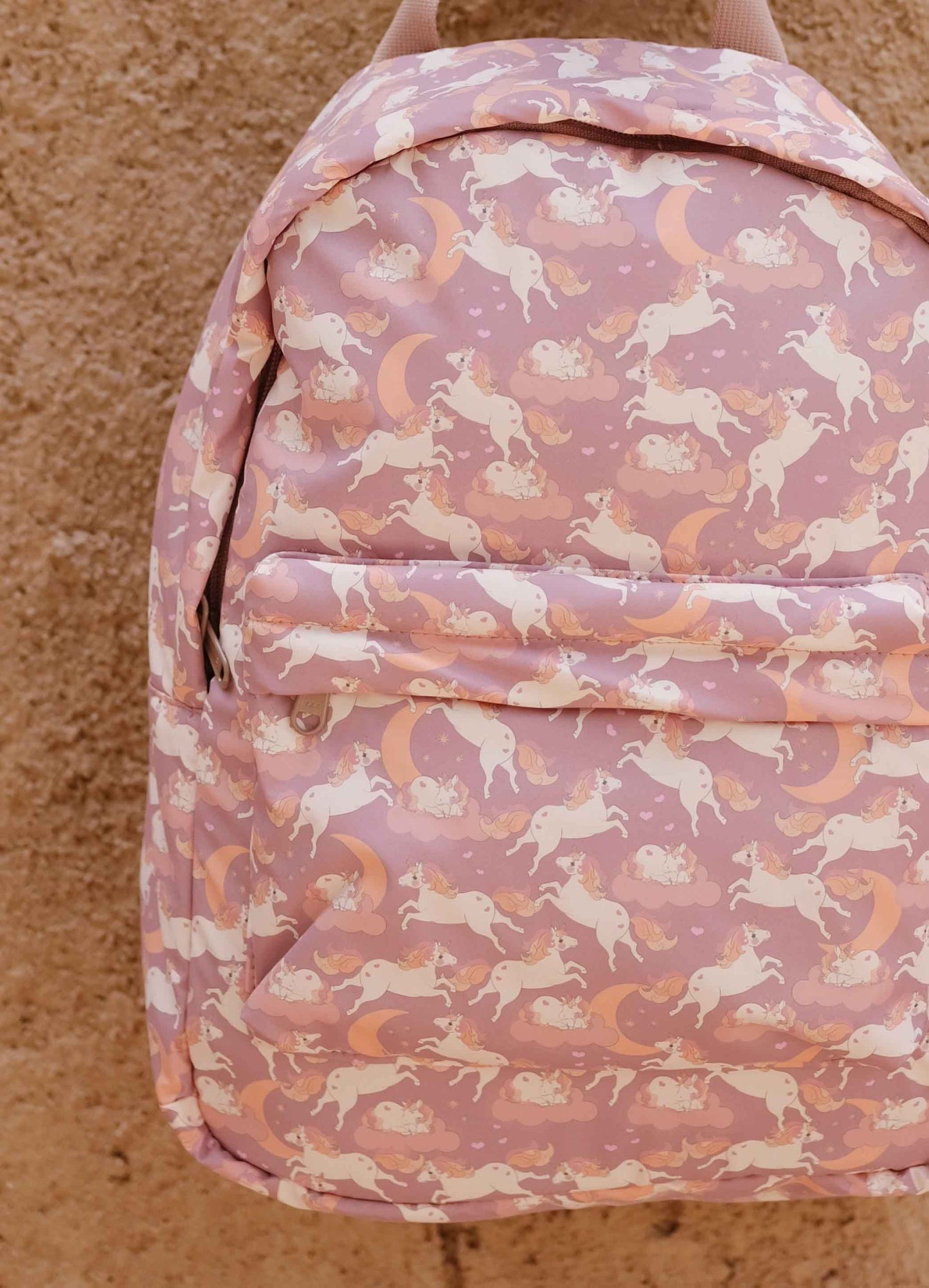 Konges Sløjd : Sac à dos "Rainy" Licorne Blush