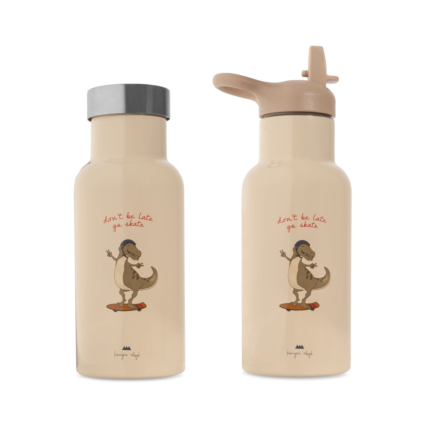 Konges Sløjd : Gourde isotherme "Skateosaurus" 350 ml
