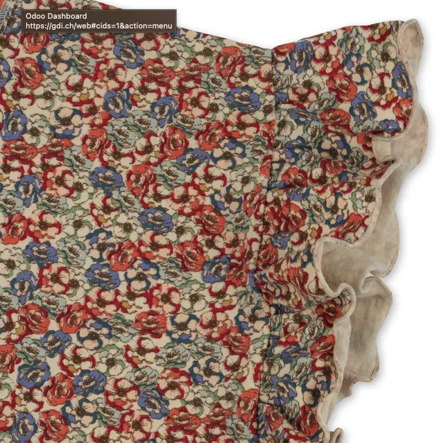 Konges Sløjd : T-shirt et short "Lin Frill" | Ensemble 2 pièces