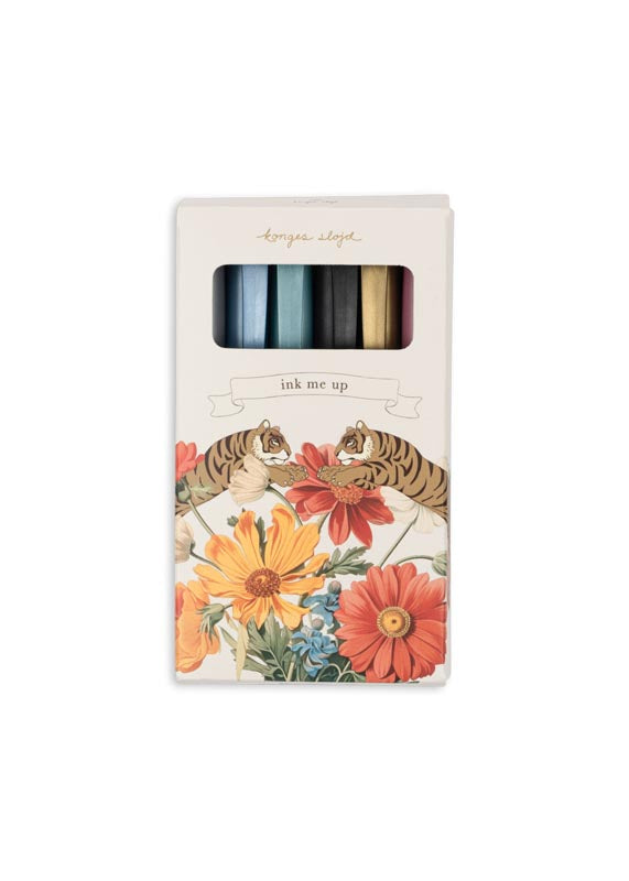 Konges Sløjd : Crayons tatouage | Set de 6 incluant des modèles