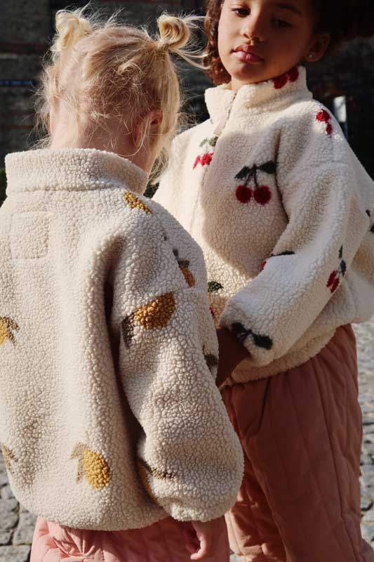 Konges Sløjd : Veste en peluche "Jody" | Cerise