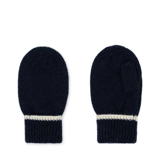 Konges Sløjd: Merino wool mittens "Louli" | Total eclipse