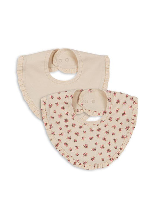 Konges Sløjd: Drool bib "Bloomie" | Set of 2