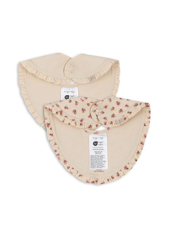 Konges Sløjd : Bavoirs "Bloomie" | Lot de 2