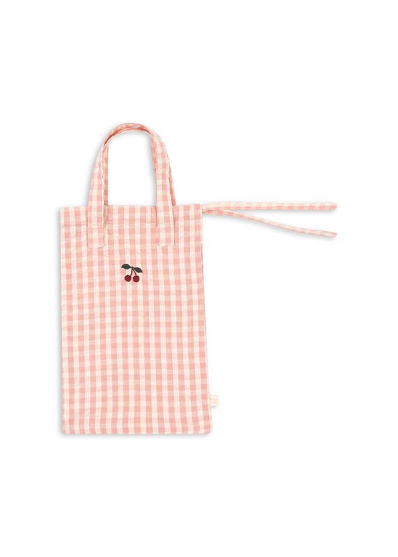 Konges Sløjd : Ensemble pour poupon "Powder Pink Check"