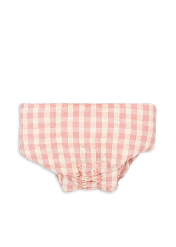 Konges Sløjd : Ensemble pour poupon "Powder Pink Check"