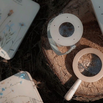 MAMAMEMO : Loupe en bois