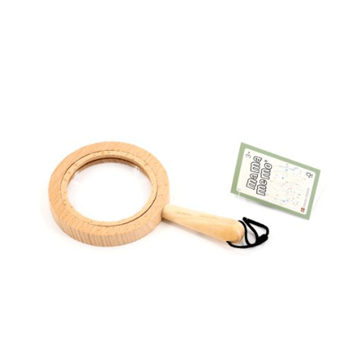 MAMAMEMO : Loupe en bois