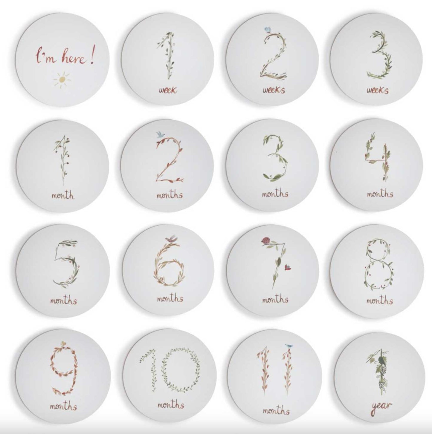 Mushie : Cartes de jalons