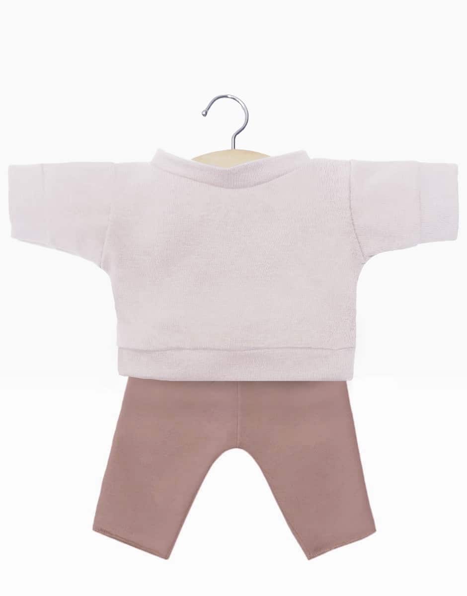 Minikane : Ensemble vêtements de poupée sweat-shirt et leggings "Jean-Claude" | Bébés