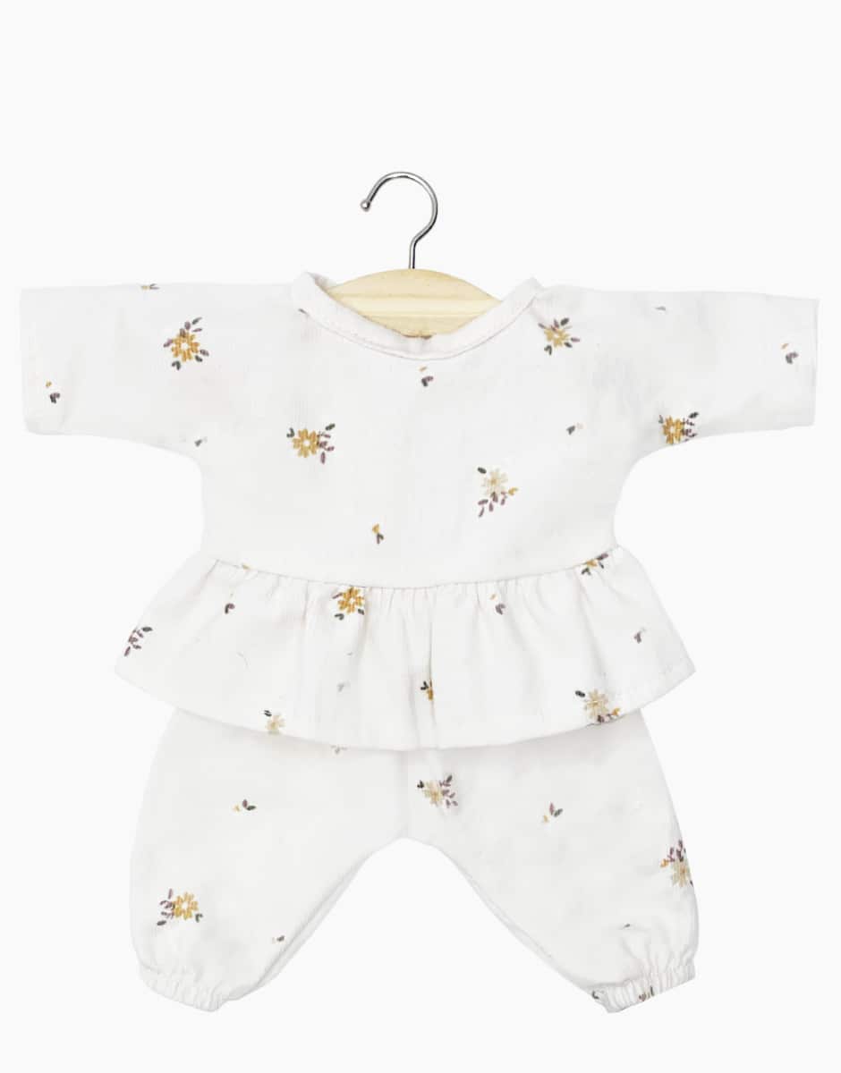 Minikane : Vêtements de poupée, haut et pantalon "Milleraies" | Ensemble de 2 pièces pour Gordis