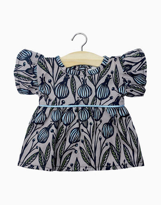 Minikane: Doll clothes cotton dress "Iris" | Gordis (34cm)