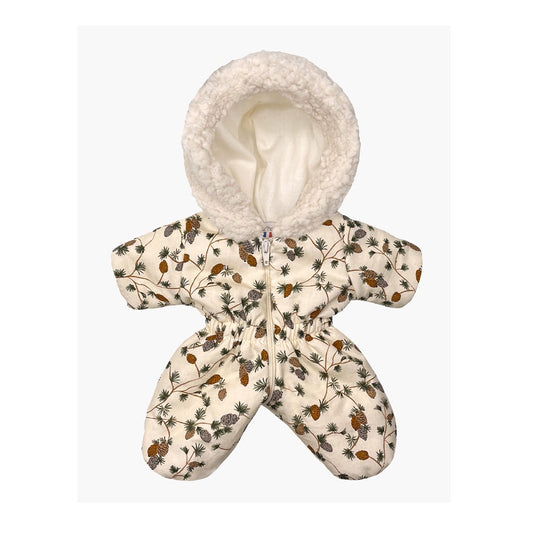 Minikane: Doll clothes cotton overall "Gigi Pomme de Pin" | Gordis 34 cm