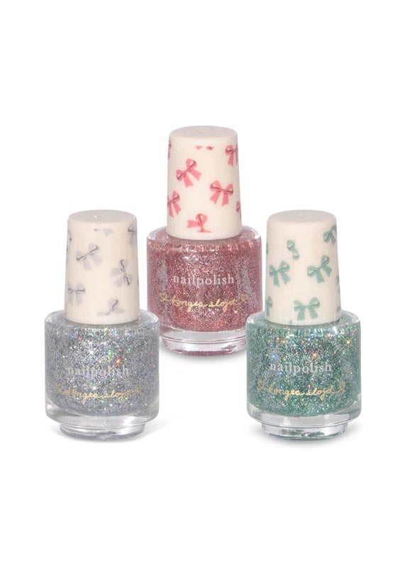 Konges Sløjd : Vernis à ongles pour enfants "Multi" | Coffret de 3