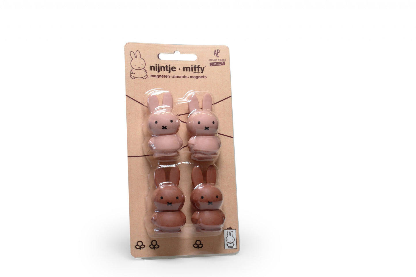 Atelier Pierre Junior : Aimants Miffy | Rose & Terre cuite