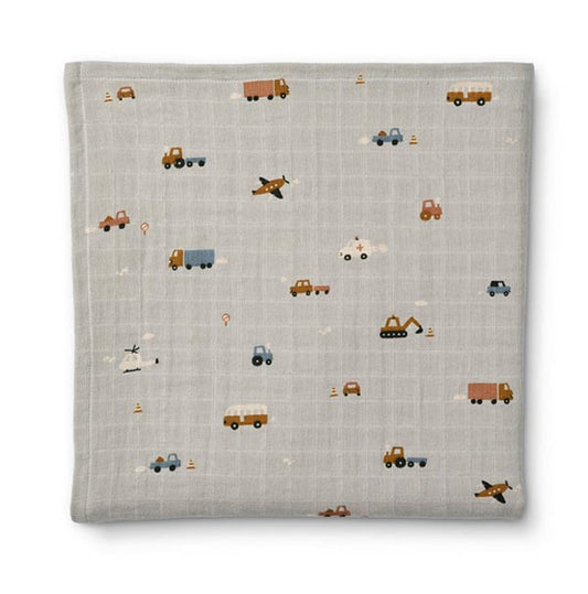 Liewood: Nuschi "Ben" Vehicles | 110x110cm