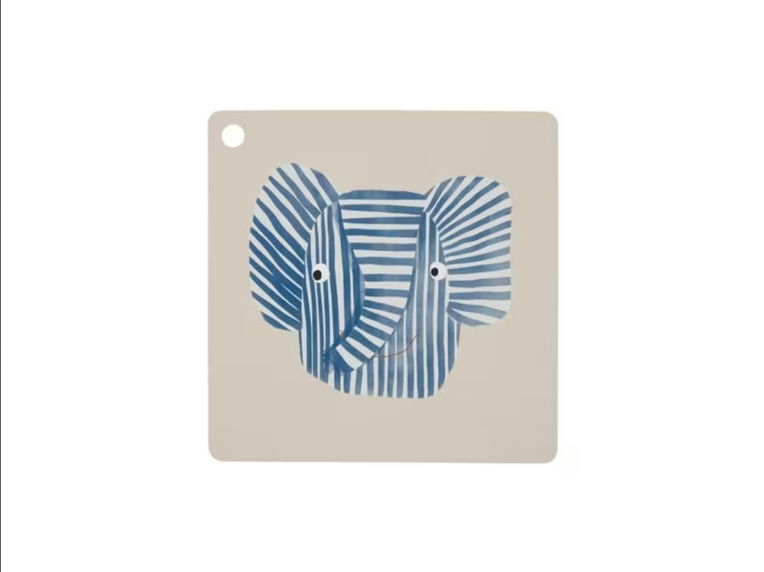 Oyoy : Set de table pour enfant "Erik l'éléphant"
