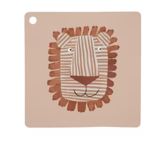 Oyoy : Set de table pour enfant "Lobo Lion"