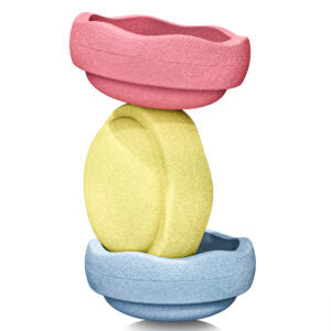 Stapelstein® : Set de 3 couleurs "Pastel Primary"