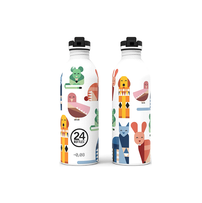 24 Bottles : Gourde Urban "Best Friends" 500 ml