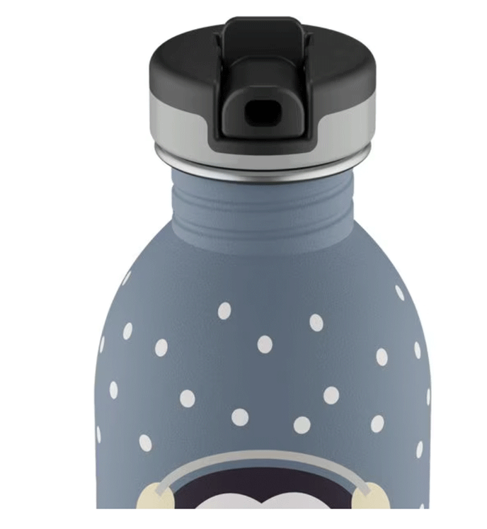 24 Bottles : Gourde Urban "Happy Penguin" 250 ml