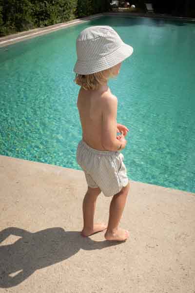 Konges Sløjd : Maillot de bain "Stripe Blue" | Ligne Asnou