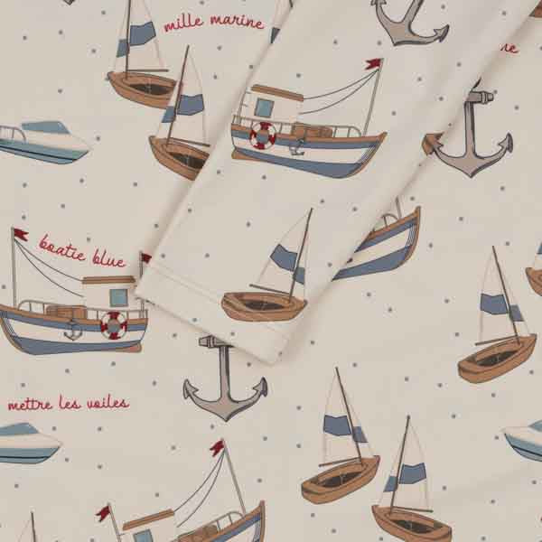 Konges Sløjd : Maillot de bain anti-UV "Aster" Sail Away