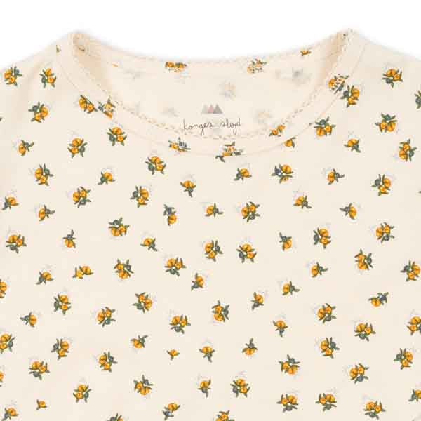 Konges Sløjd : Robe basique "Peonia Limone"