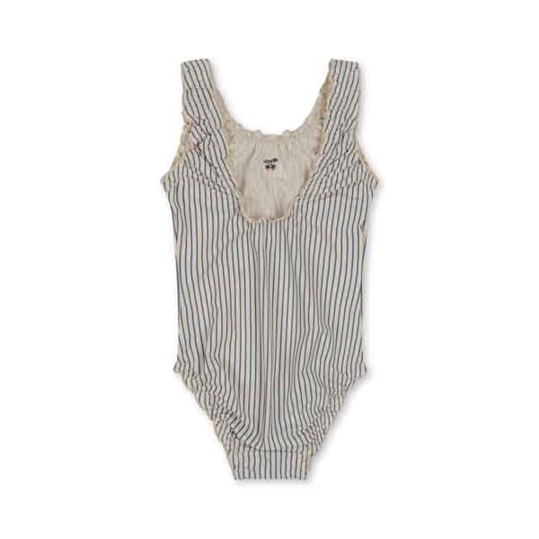 Konges Sløjd : Maillot de bain Colette "Rayures bleues"