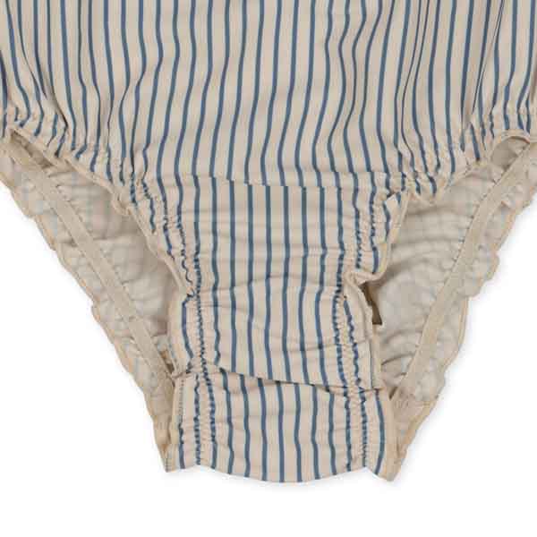 Konges Sløjd : Maillot de bain Colette "Rayures bleues"