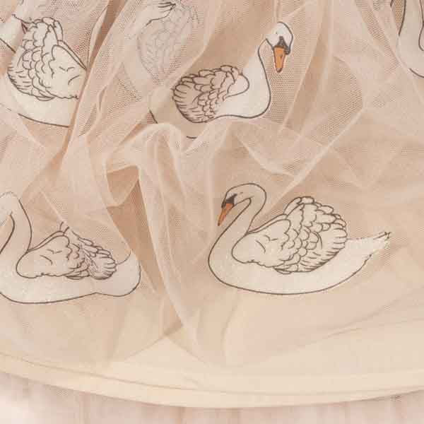 Konges Sløjd : Jupe en tulle "Fayette" Swan Glitter