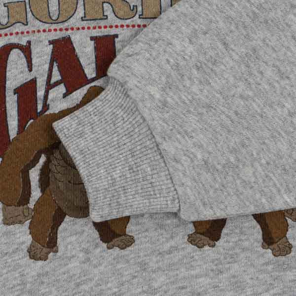 Konges Sløjd : Sweat-shirt "Loupy Lou" Gris chiné