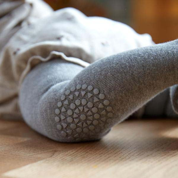 GoBabyGo: Krabbel-Strumpfhosen "Grey Melange"