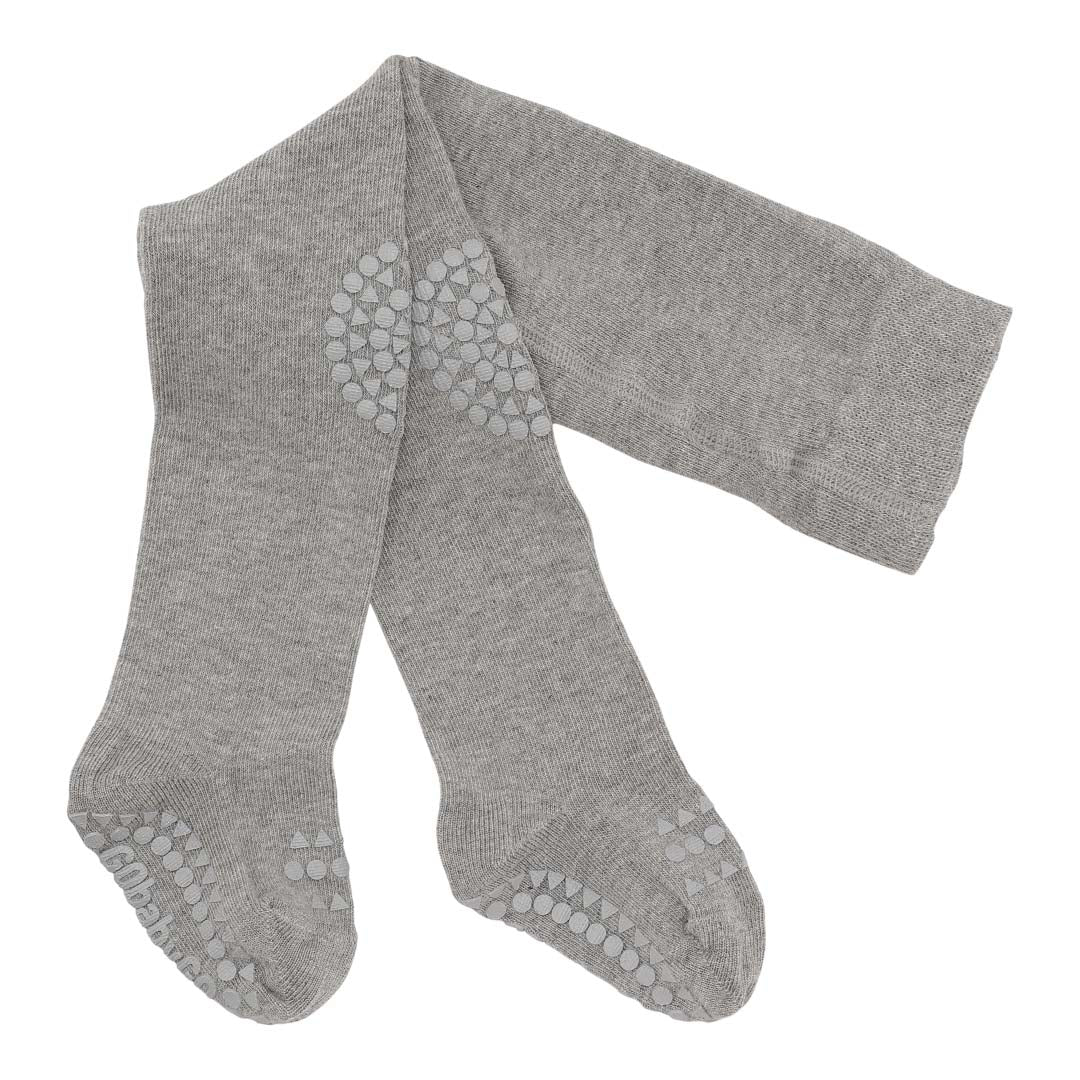 GoBabyGo: Krabbel-Strumpfhosen "Grey Melange"