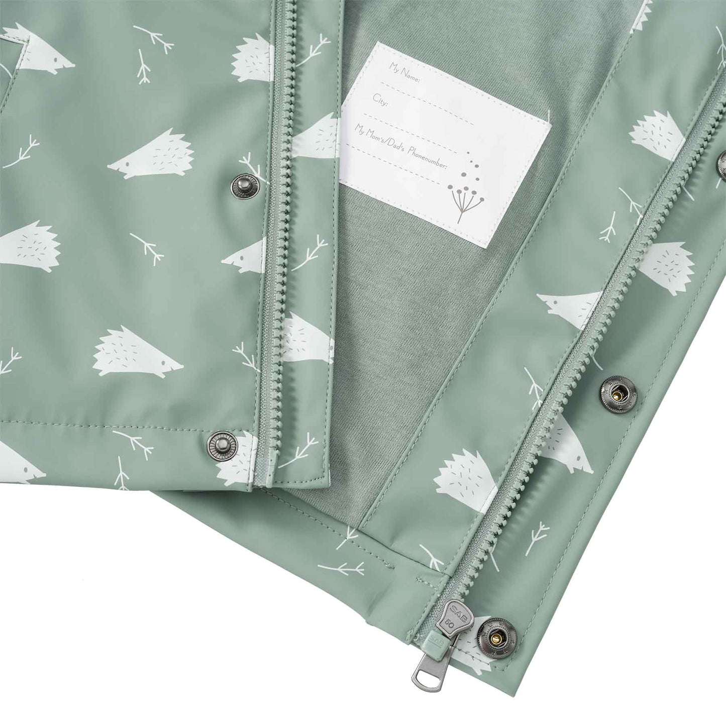 Fresk: Regenjacke "Hedgehog"