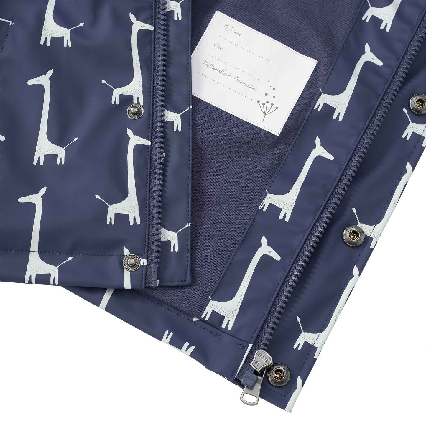 FRESK : Veste de pluie "Girafe"