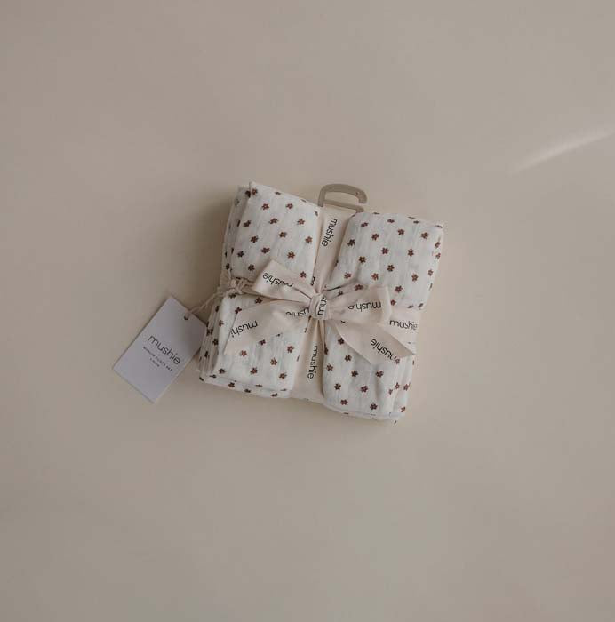 Mushie : Lot de 3 tétines "Bloom"