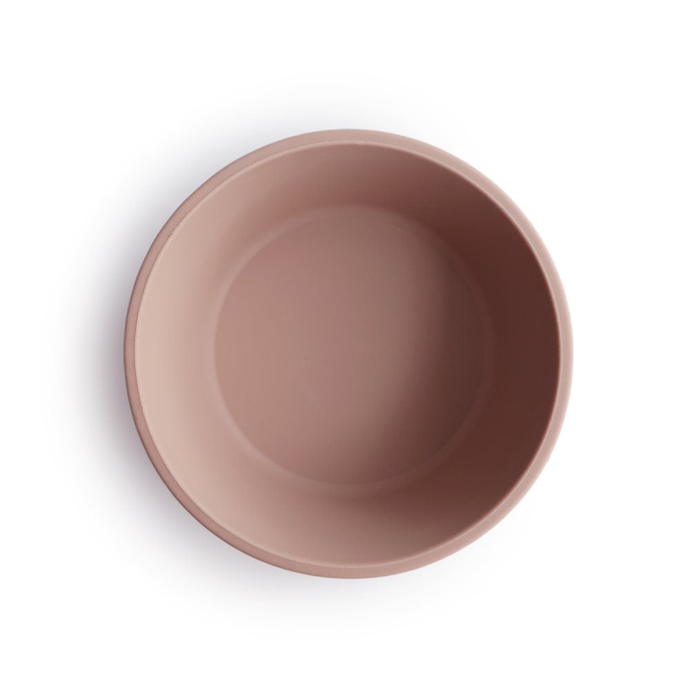 Mushie : Bol en silicone "Blush" avec ventouse