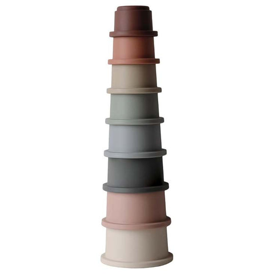 Mushie: Stacking Tower Cup "Original" 8-piece