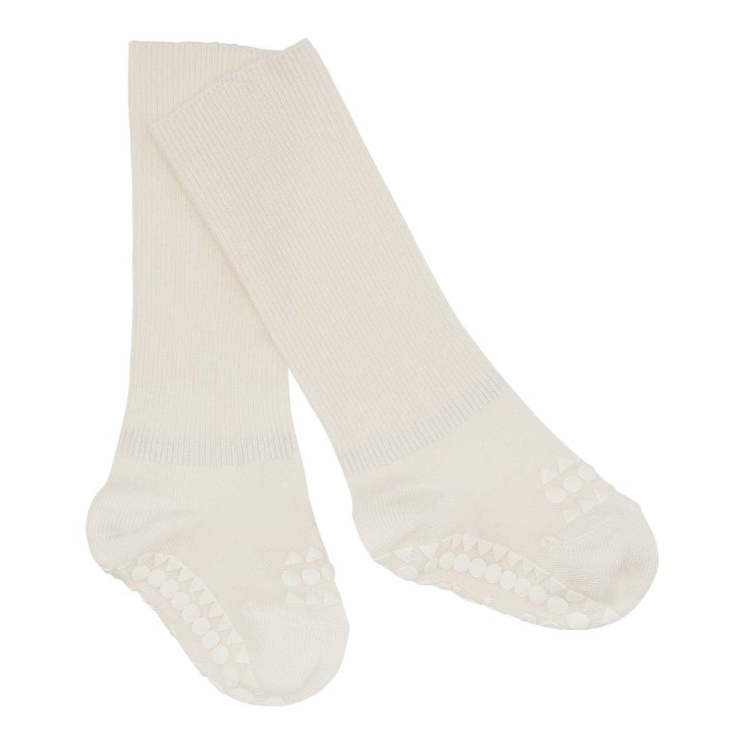 GoBabyGo: Rutschfeste Socken Bambus "Off White"